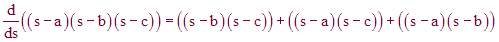 derivative of polynomial, distinct roots