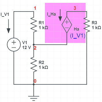 circuit with VCCS