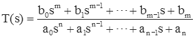 Transfer function